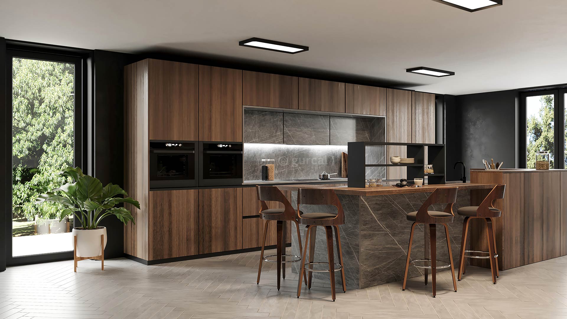Cocina 05 Wood